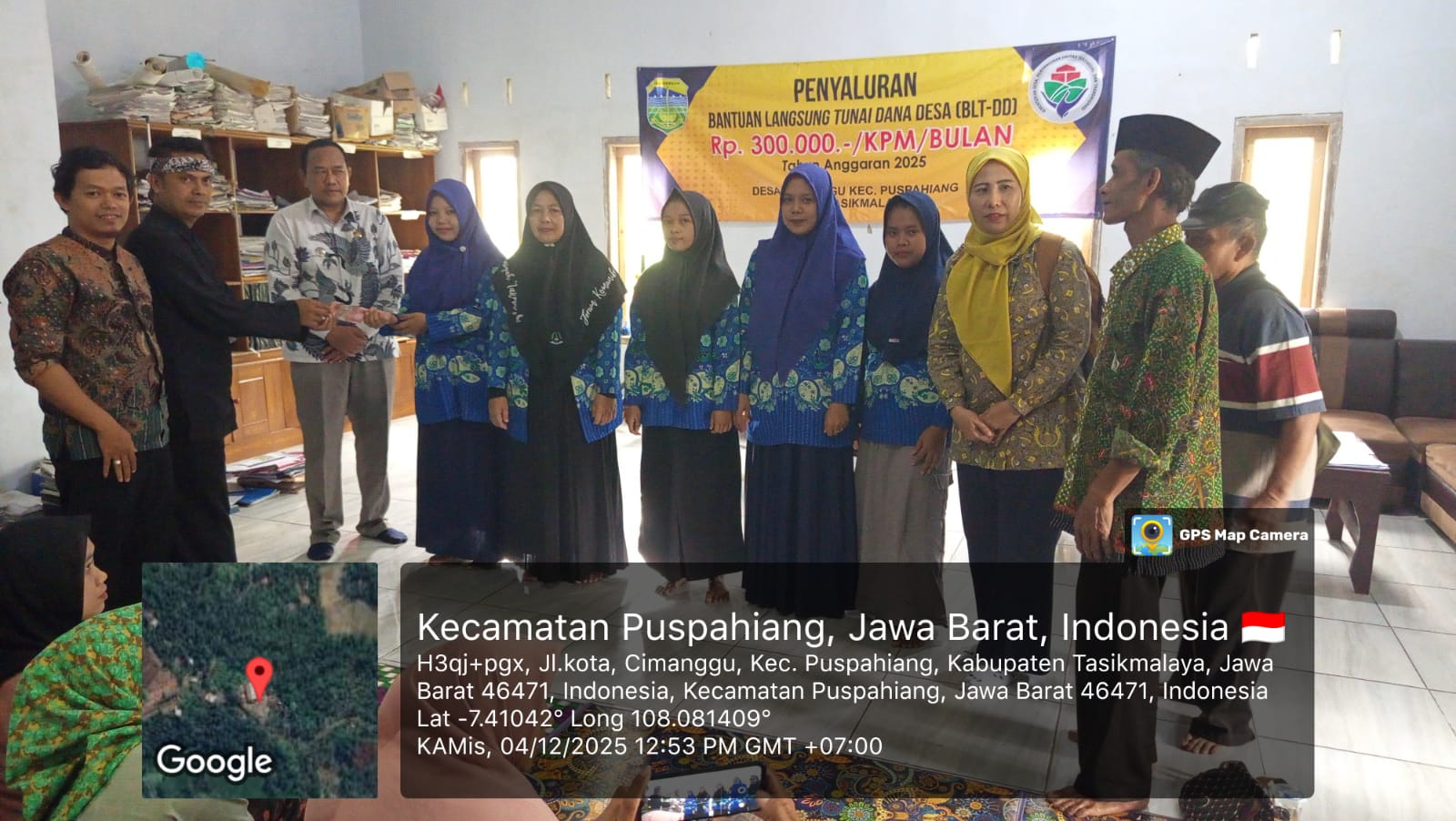 Pembagia Insentif Kader Posyandu