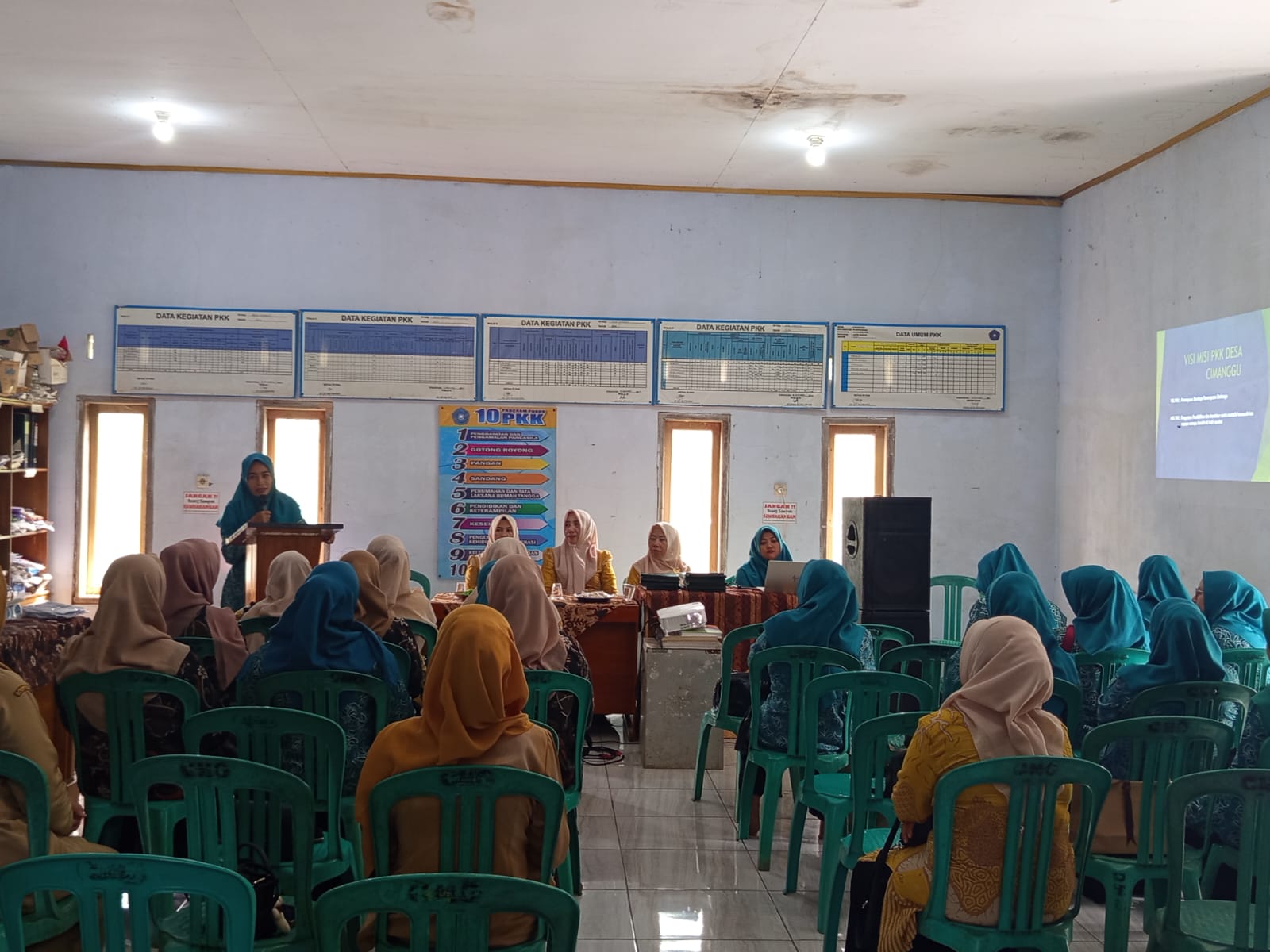 Kegiatan Bina Wilayah di Desa Cimanggu Berlangsung Lancar dan Penuh Kebersamaan